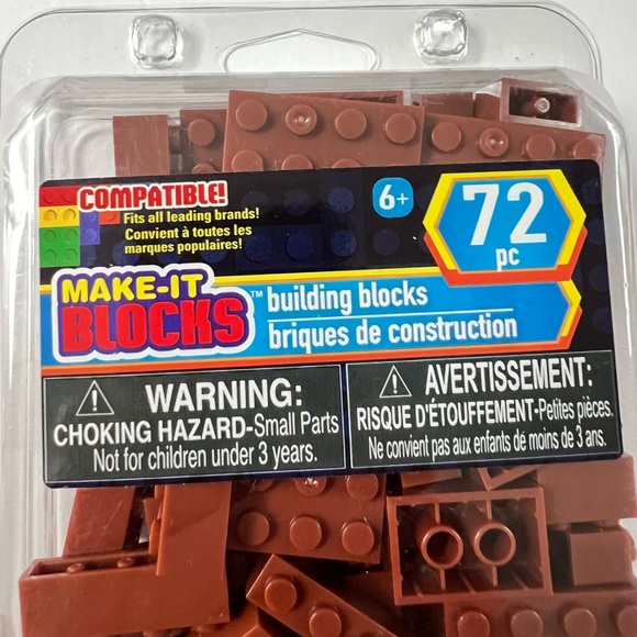 Make-it Blocks Base Plate / Storage Case Compatible With Lego + 1 Blocks 72 Pc - Picture 11 of 11